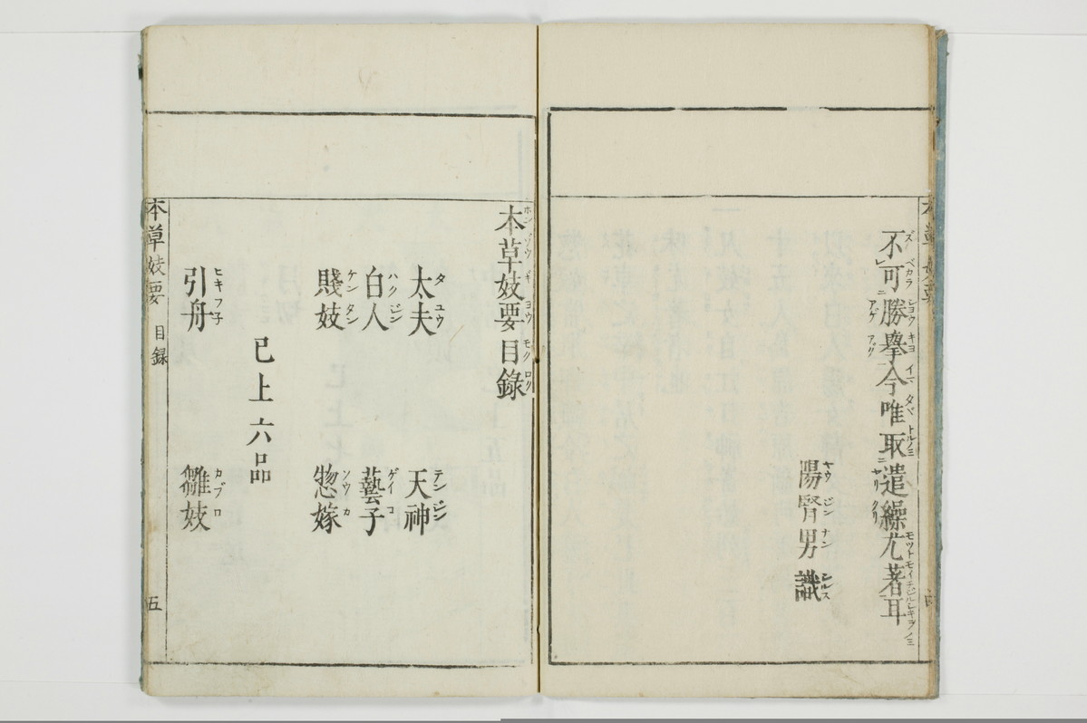 本草妓要/A116_1_009